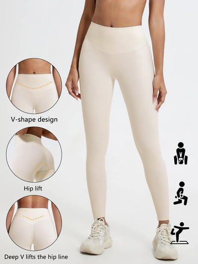 Buttery Soft Fabrics High Waist Leggings Gym Yoga Pants Running Workout Tights Push Up Sports Leggings Women