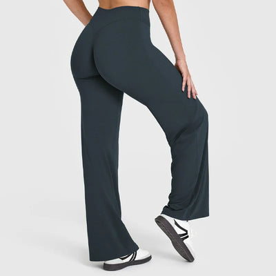 Lula Mae Buttery Soft Yoga And Workout Flare Bottom Leggings