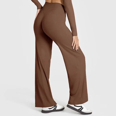 Lula Mae Buttery Soft Yoga And Workout Flare Bottom Leggings