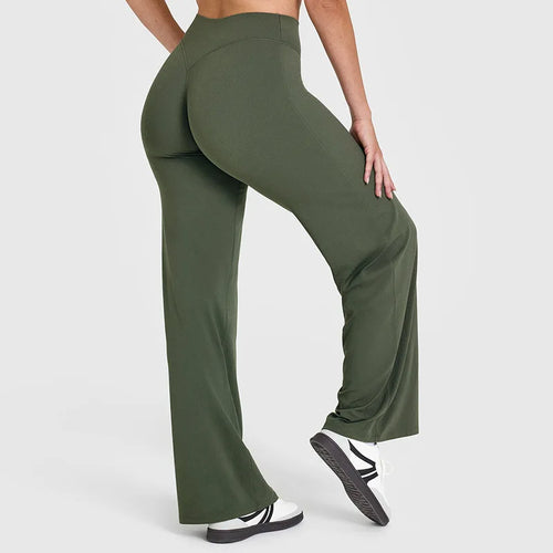 Lula Mae Buttery Soft Yoga And Workout Flare Bottom Leggings