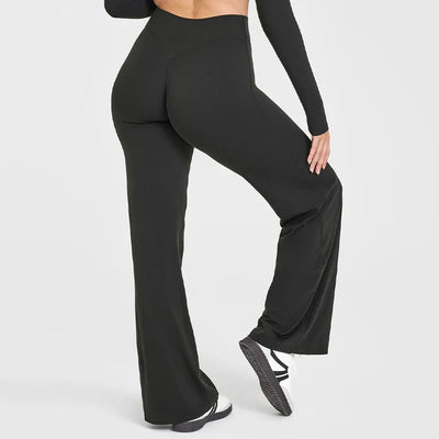 Lula Mae Buttery Soft Yoga And Workout Flare Bottom Leggings
