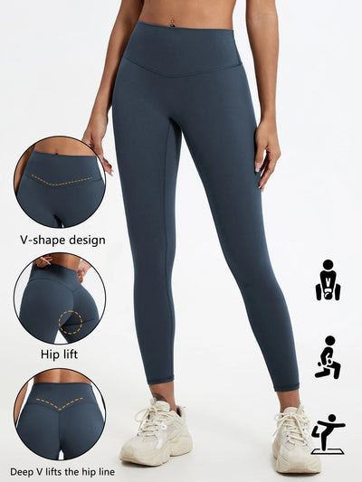 Buttery Soft Fabrics High Waist Leggings Gym Yoga Pants Running Workout Tights Push Up Sports Leggings Women