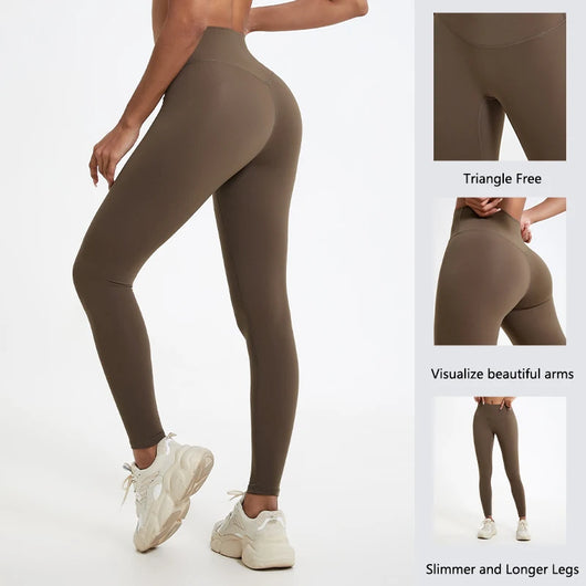 Buttery Soft Fabrics High Waist Leggings Gym Yoga Pants Running Workout Tights Push Up Sports Leggings Women