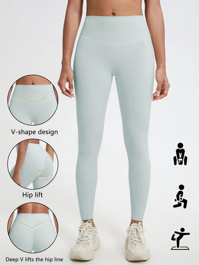 Buttery Soft Fabrics High Waist Leggings Gym Yoga Pants Running Workout Tights Push Up Sports Leggings Women